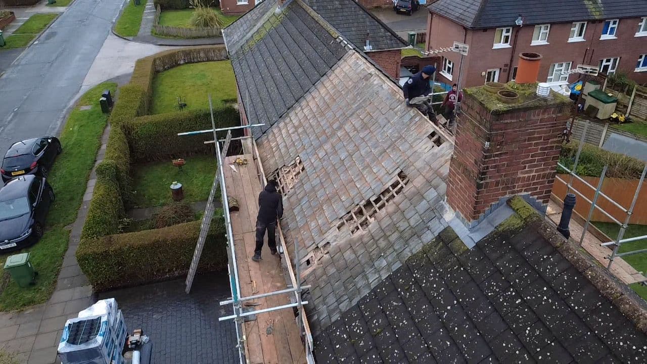 Velux loft conversion, detached in Macclesfield, completed